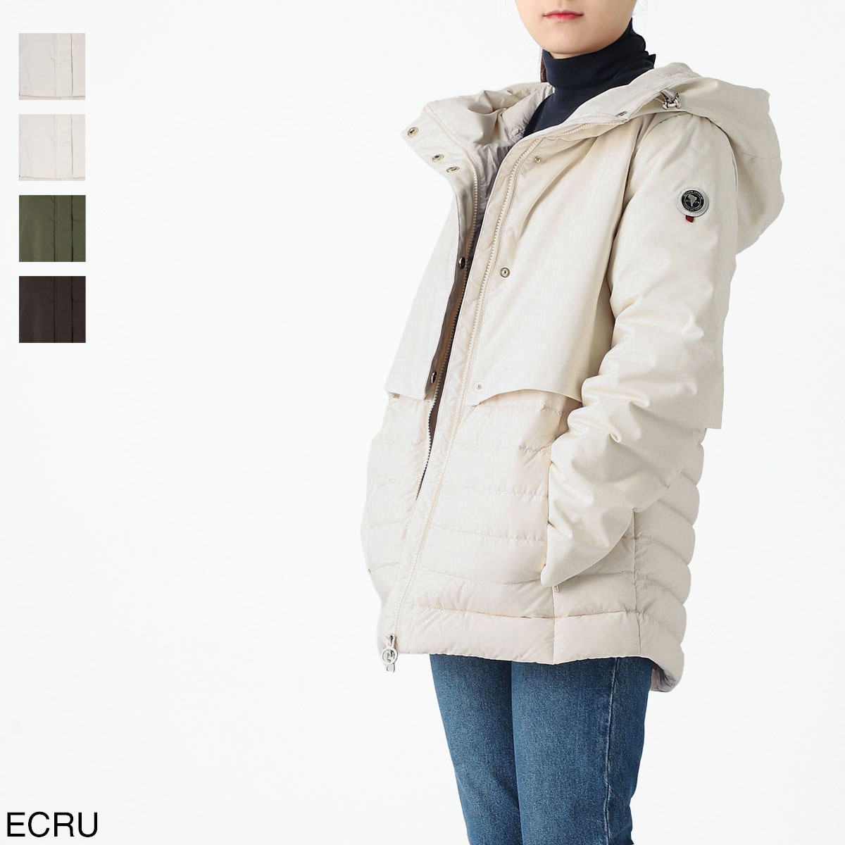 CAPE HORN ケープホーン ダウンジャケット/CASABLANCA【大きいサイズあり】 レディース