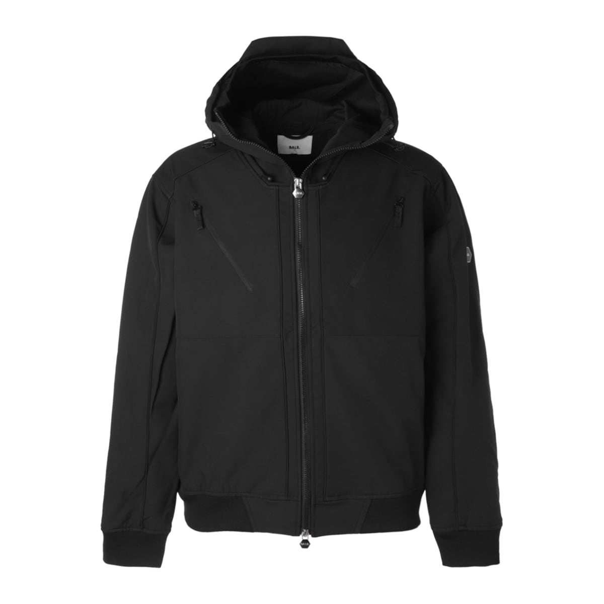 【アウトレット】BALR. ボーラー フーデッドブルゾン/HEXLINE REGULAR FIT SOFT SHELL JACKET
