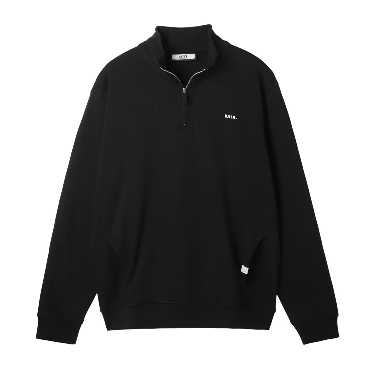BALR. ボーラー ハーフジップ スウェット/BRAND REGULAR FIT HALF ZIP