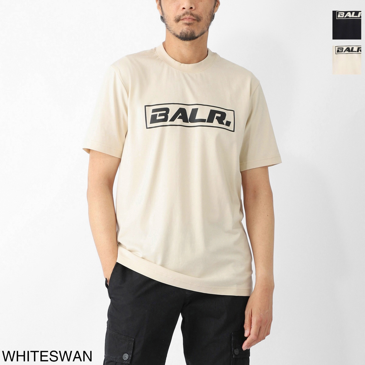 BALR. クルーネックTシャツ regular-fit-tshirt BALR. ボーラー クルーネックTシャツ/THE CLUB REGULAR FIT T