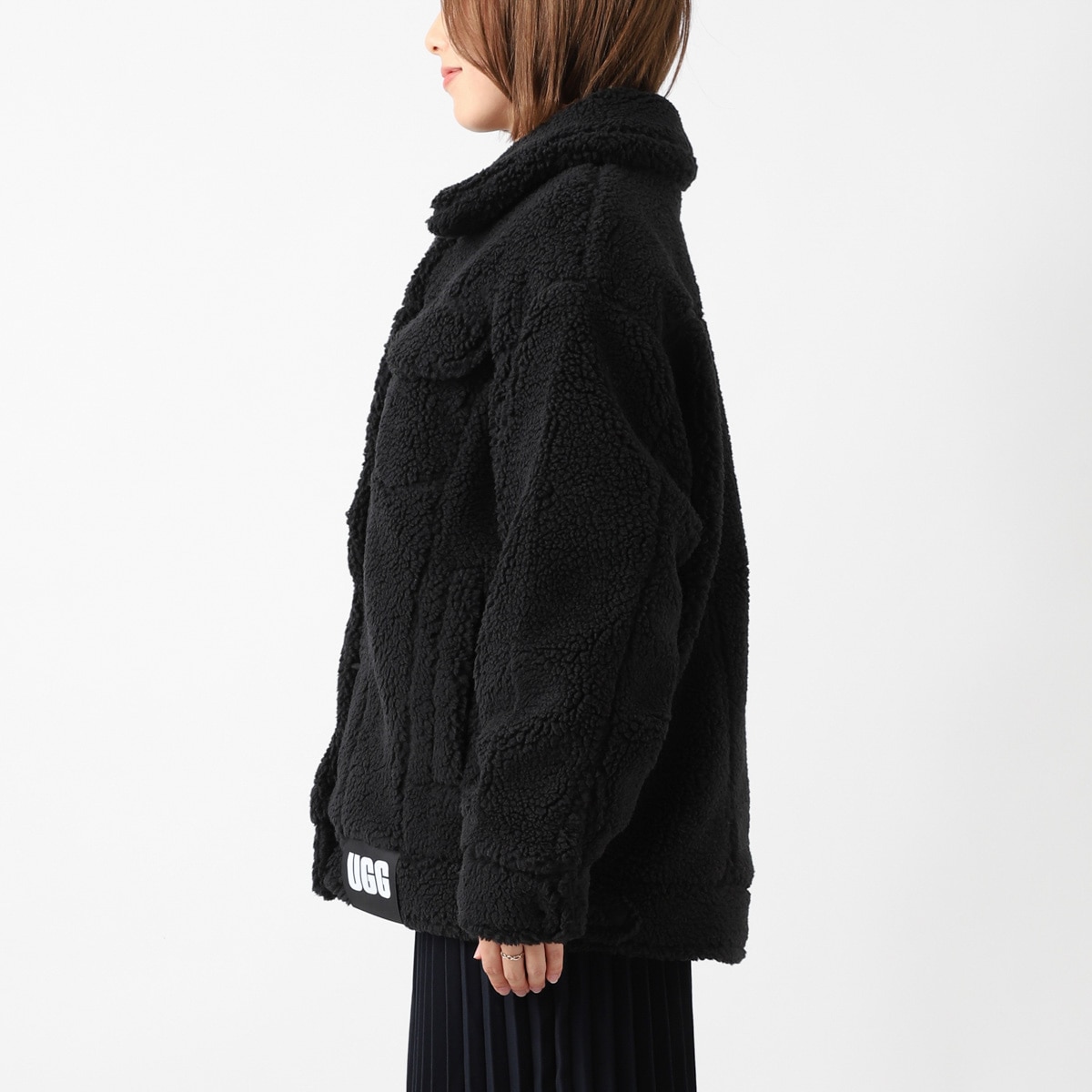 [あす着] アグオーストラリア UGG Australia ボアジャケット レディース FRANKIE SHERPA TRUCKER JACKET UGG Australia アグオーストラリア ボアジャケット/FRANKIE SHERPA