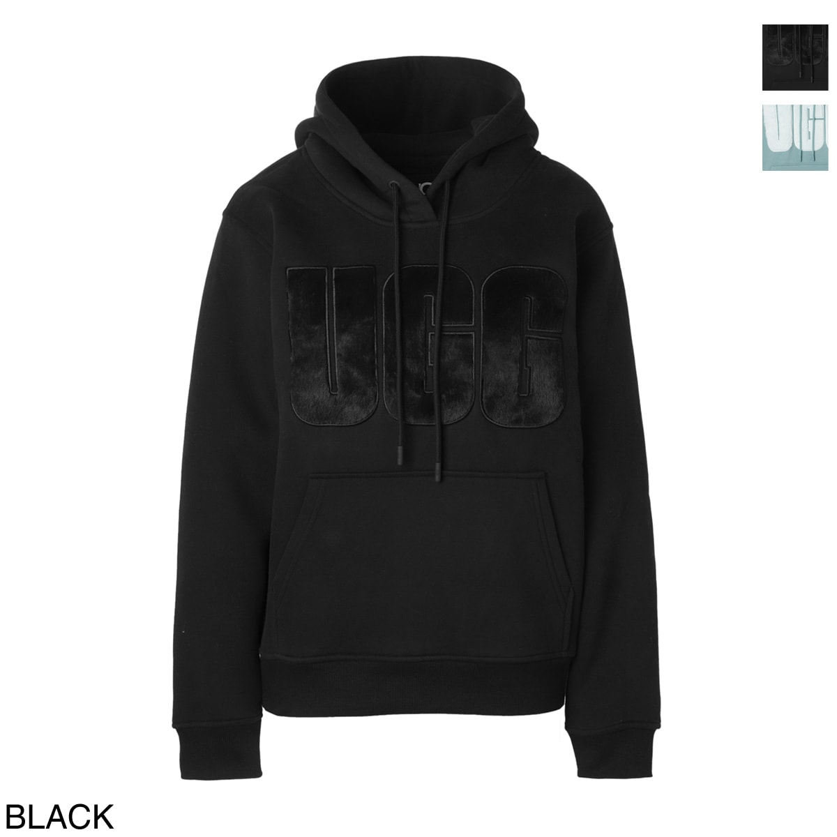 UGG Australia アグオーストラリア パーカ/フーディ/REY FUZZY LOGO HOODIE レディース