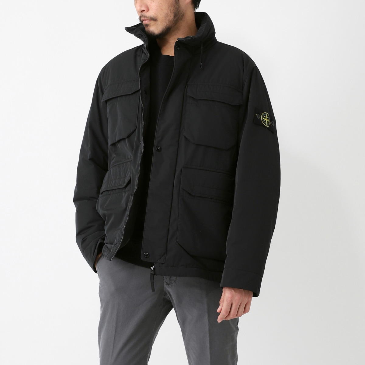 Stone  Micro Reps M ジャケット SS19 STONE ISLAND MICRO REPS MULTI POCKET FIELD JACKET (2XL