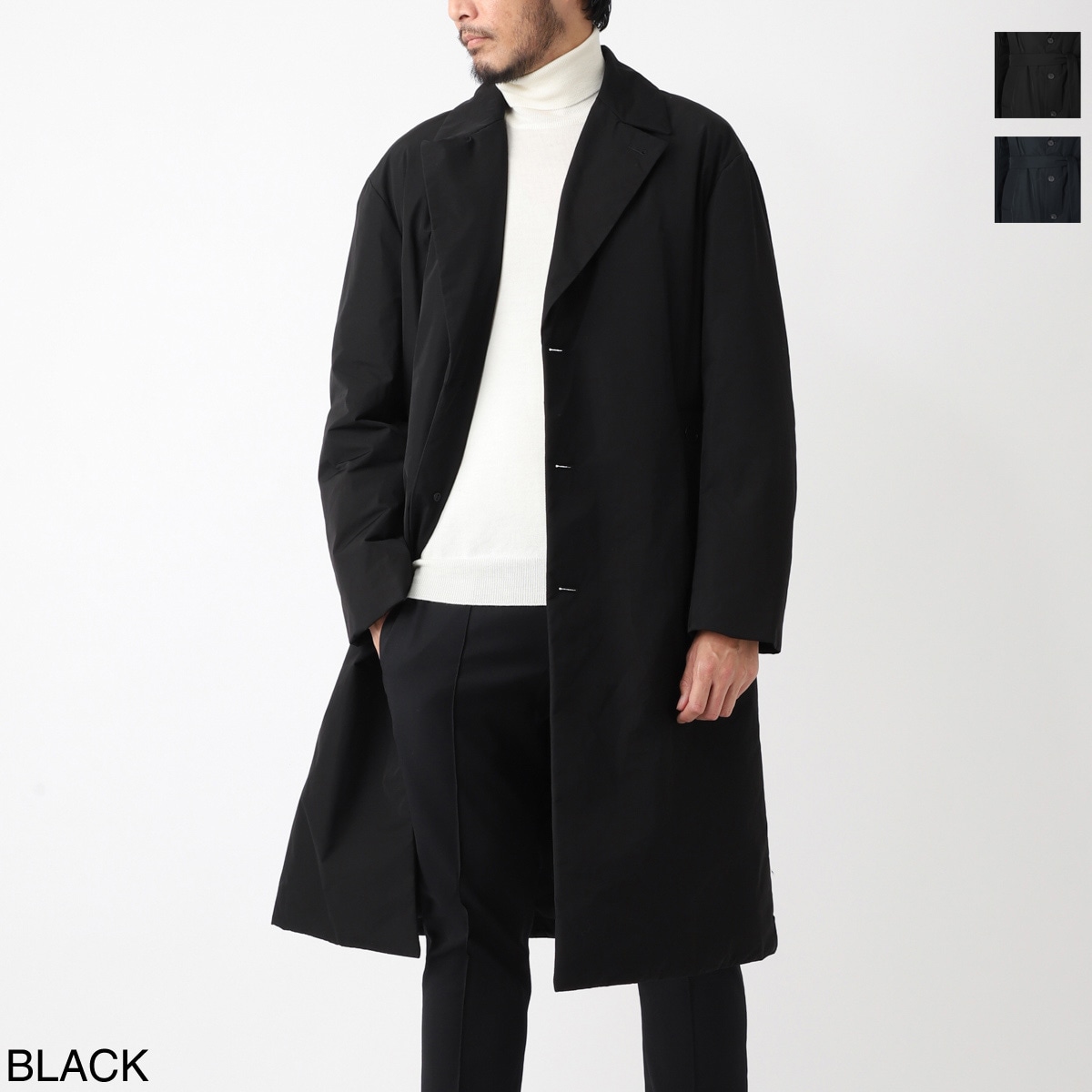 HEVO シングルコート ostuni-a-g718 HEVO イーヴォ シングルコート/ベルテッドコート/OSTUNI メンズ