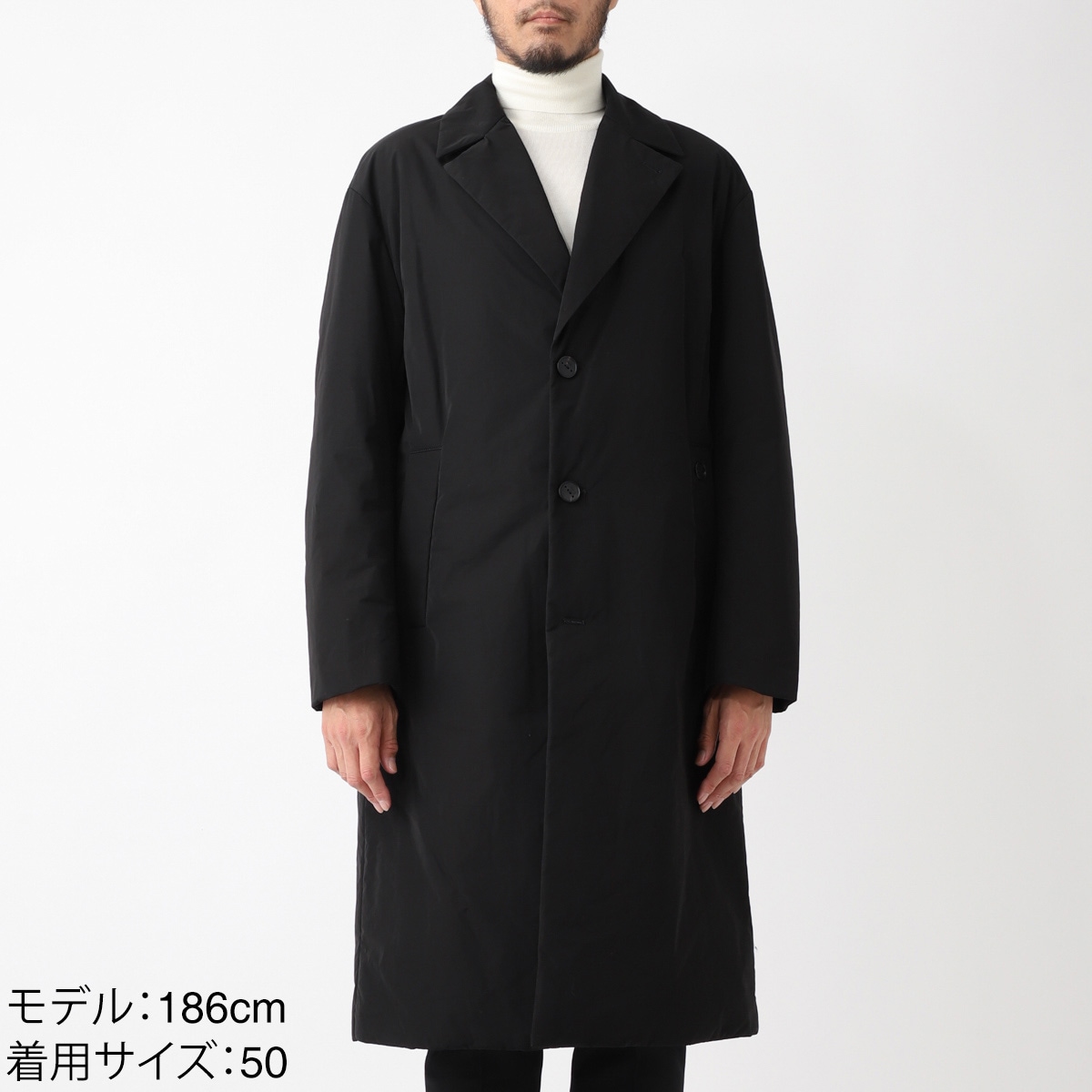 HEVO イーヴォ シングルコート/ベルテッドコート/OSTUNI メンズ
