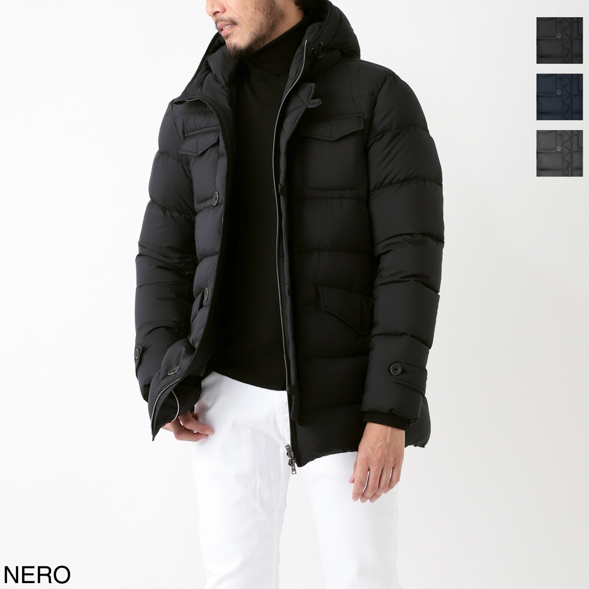 メンズ・ブランド一覧,□ H,HERNO | モダンブルー