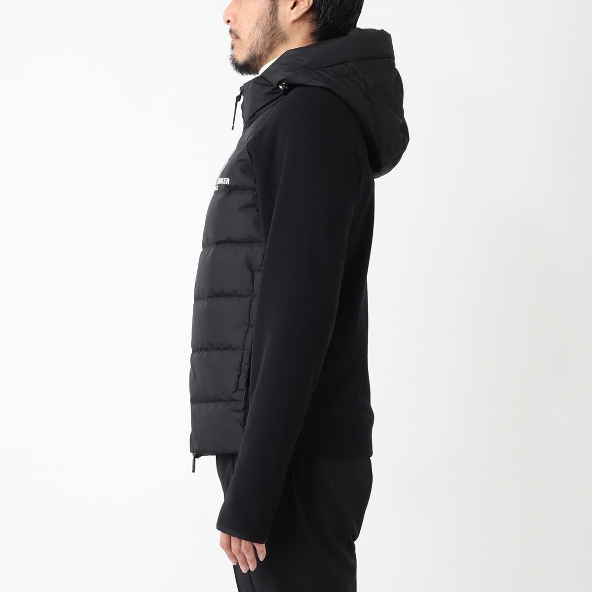 Moncler♦グルノーブル ダウン切り替え ジップアップパーカ MONCLER モンクレール ダウン ダウンジャケット パーカー
