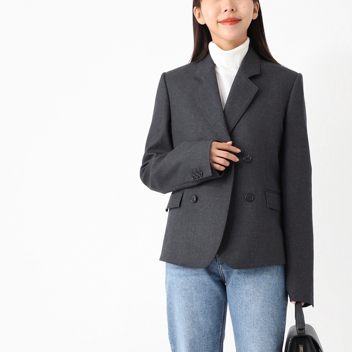 【アウトレット】LOEWE ロエベ 2つボタン ジャケット/ショートジャケット/SHORT JACKET レディース