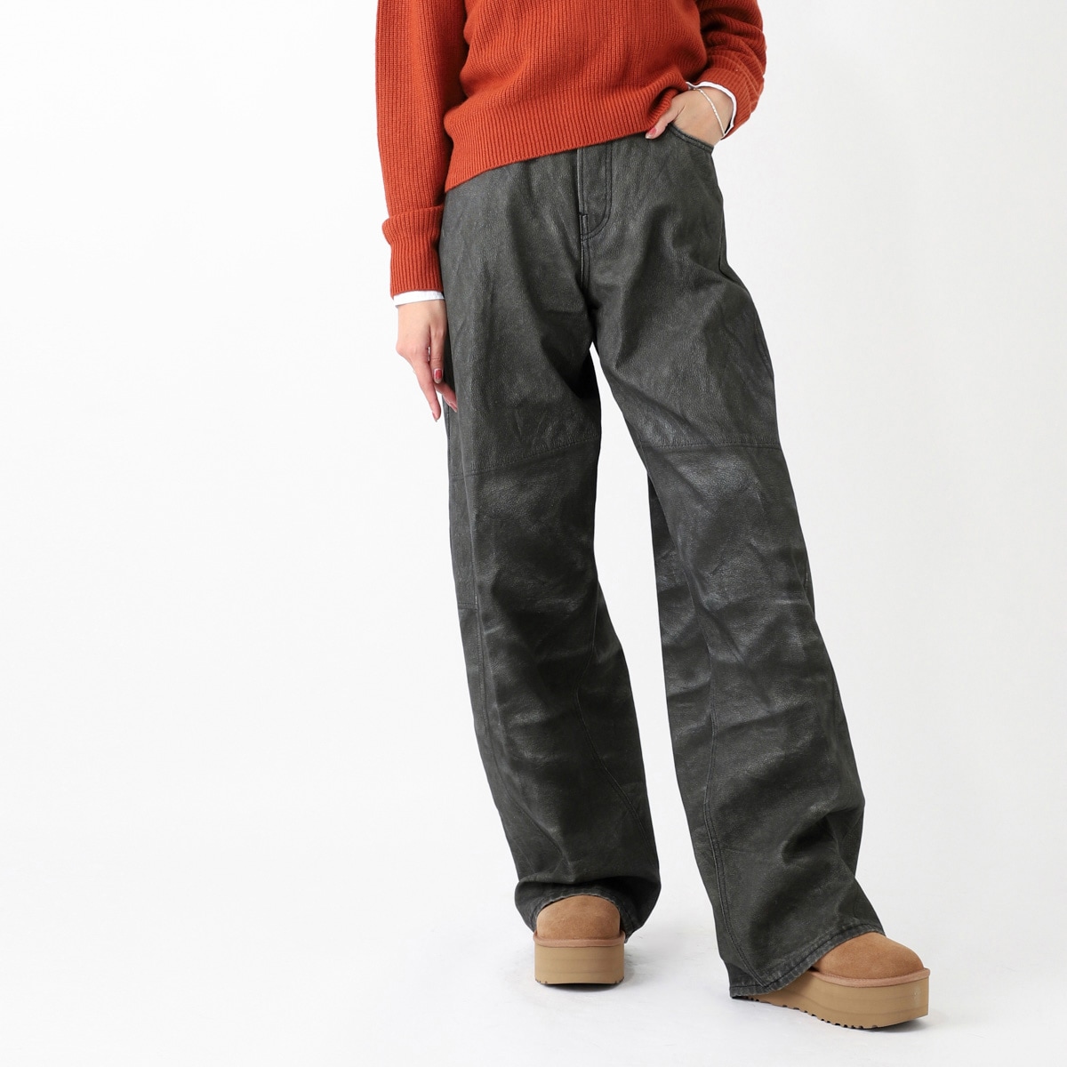 【アウトレット】HAIKURE ハイクル ボタンフライジーンズ/BETHANY レディース