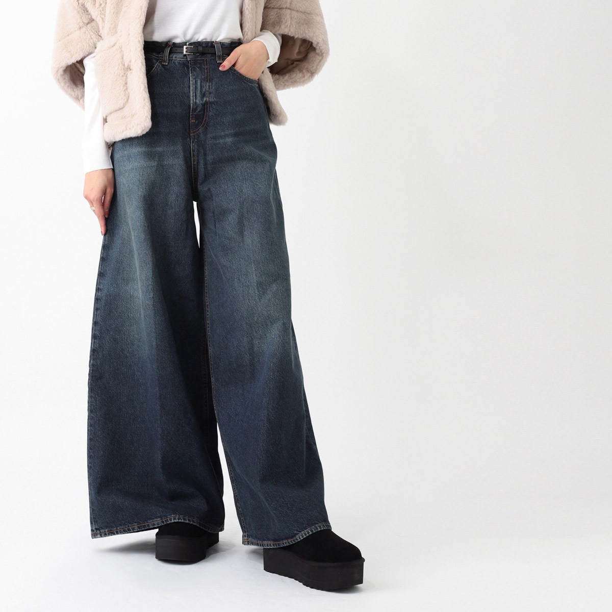 【アウトレット】HAIKURE ハイクル ジップフライジーンズ/BIG BETHANY レディース