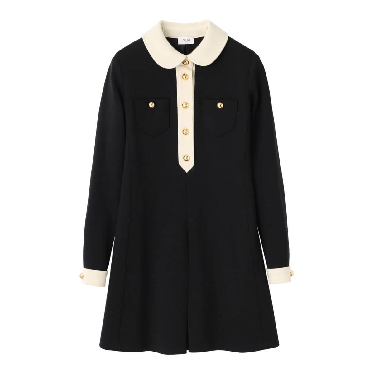 【アウトレット】【ラスト1点】CELINE セリーヌ ミニワンピース レディース