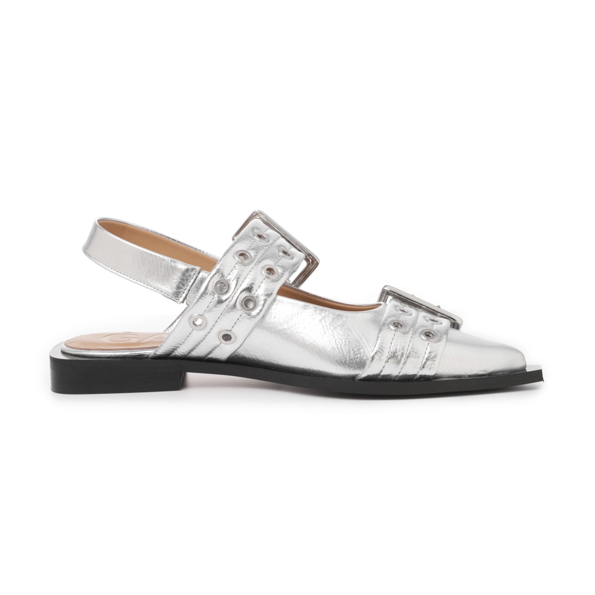 アウトレット】GANNI ガニー バレリーナシューズ/フラットシューズ