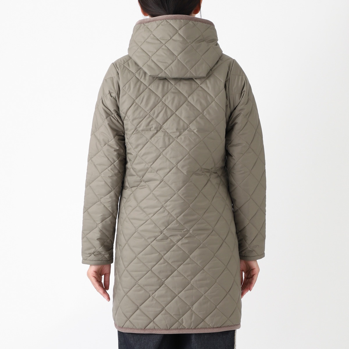 LAVENHAM キルティングコート　レディース　中綿コート　ロングコート　秋冬 LAVENHAM ラベンハム キルティングコート/ロングコート/BRUNDON