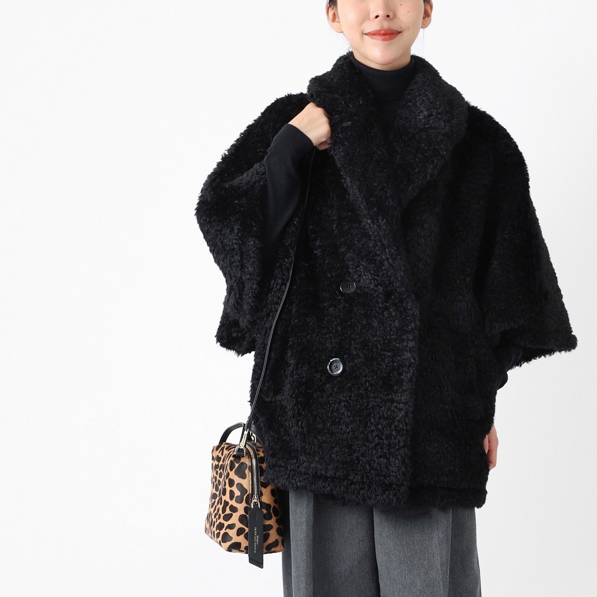 ヘルノ　ケープポンチョ 中古・古着通販】HERNO RESPORT (ヘルノ) ケープ/ポンチョ ベージュ