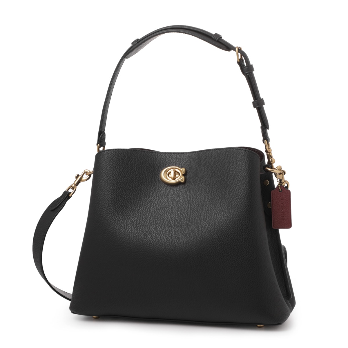 COACH コーチ ショルダーバッグ/POLISHED PEBBLE LEATHER WILLOW SHOULDER BAG レディース
