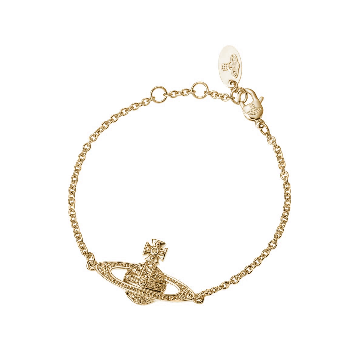 Vivienne Westwood ヴィヴィアンウエストウッド ブレスレット/MINI BAS RELIEF CHAIN BRACELET レディース