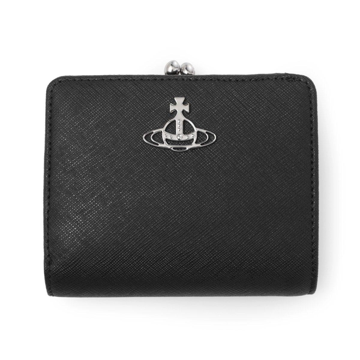 Vivienne Westwood ヴィヴィアンウエストウッド 2つ折り財布 小銭入れ付き/SAFFIANO WALLET FR PKT レディース