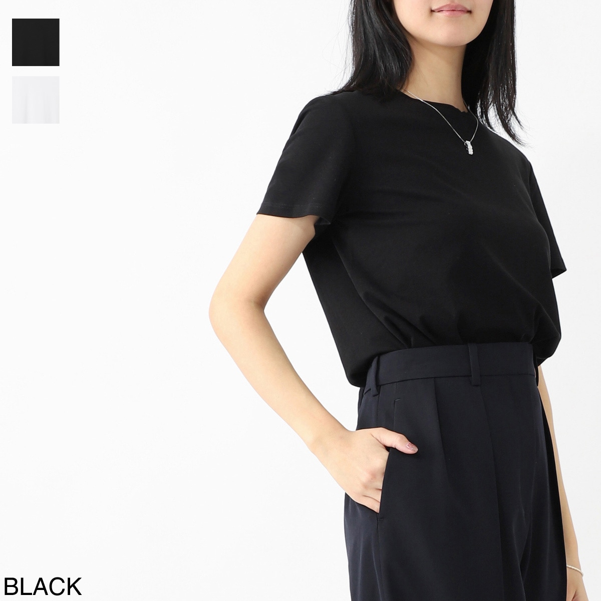THE ROW ザ ロウ クルーネックTシャツ/WESLER TSHIRT レディース