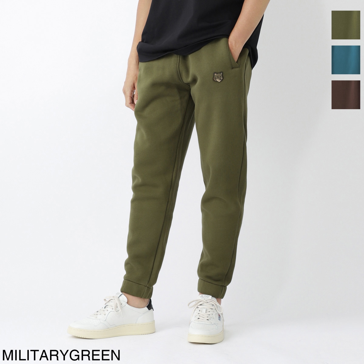 メゾンキツネ MAISON KITSUNE パンツ メゾンキツネ デニムジーンズ ワークウェア パンツ メンズ