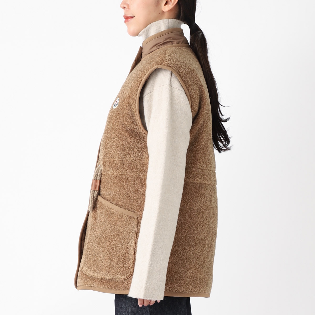 MONCLER モンクレール Bost ダウンベスト テディ素材 MONCLER モンクレール ダウンベスト/BOST VEST レディース