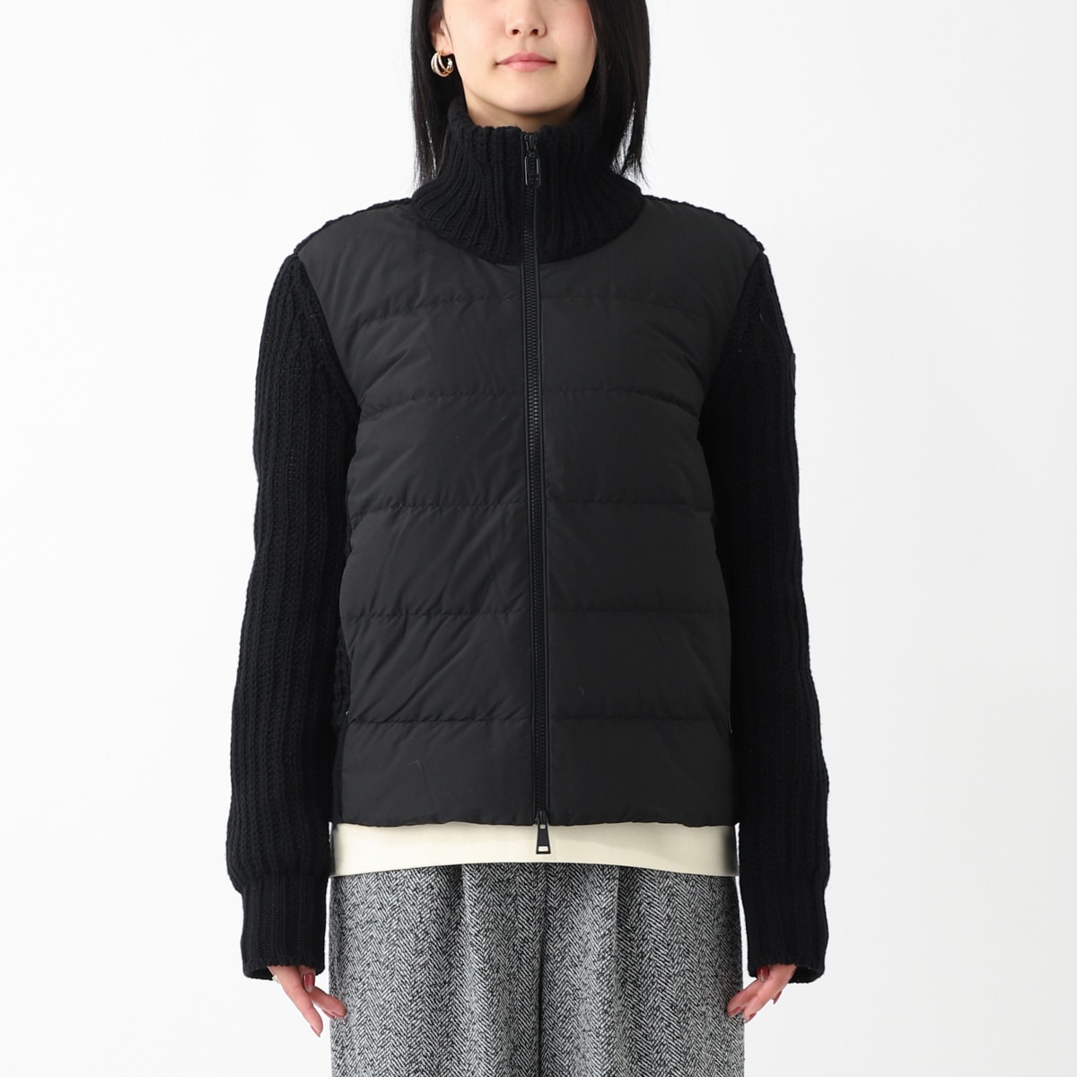 もぐらん様　　 モンクレール　新品　ダウン　カーディガン　未使用　XS MONCLER（モンクレール） CARDIGAN カーディガン ニット ダウン