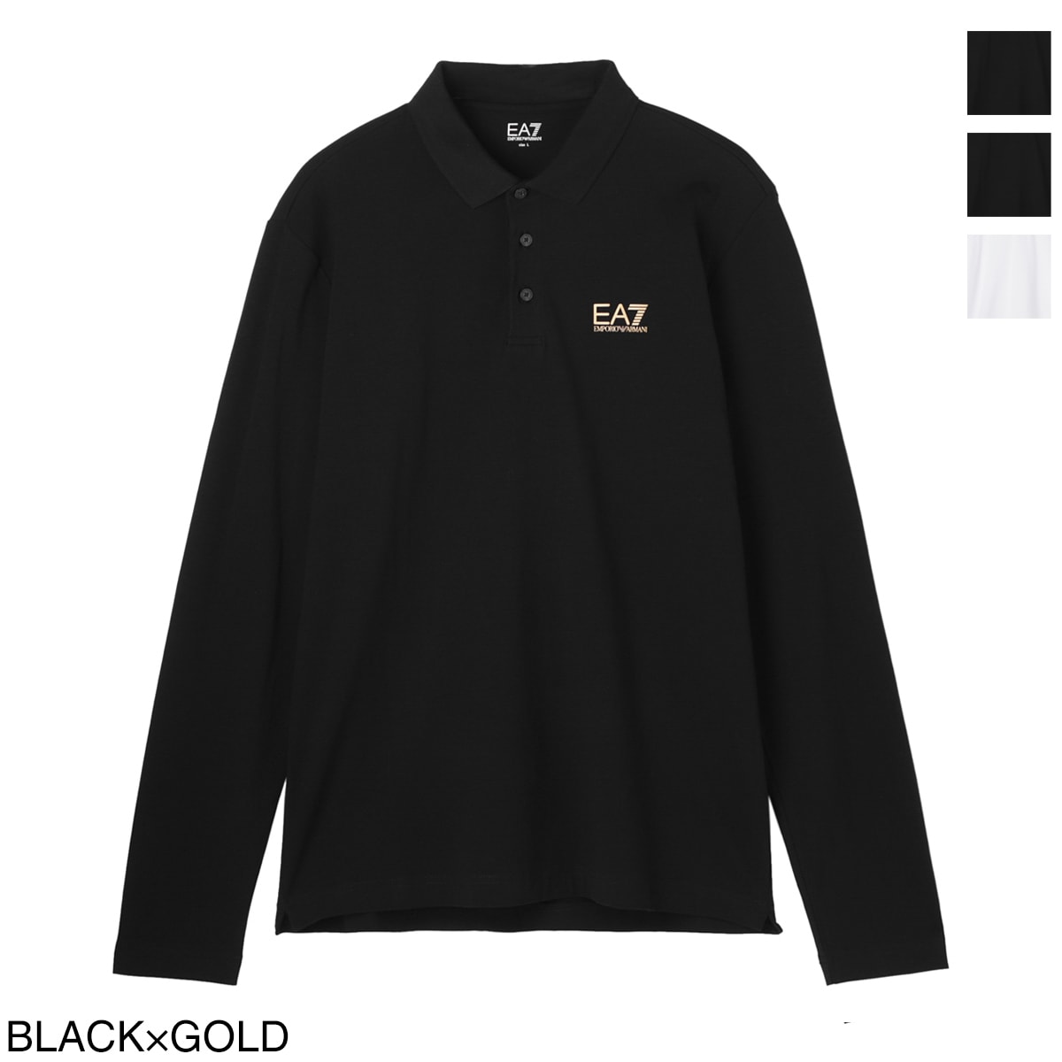 EA7 EMPORIO ARMANI エンポリオアルマーニ 長袖ポロシャツ メンズ