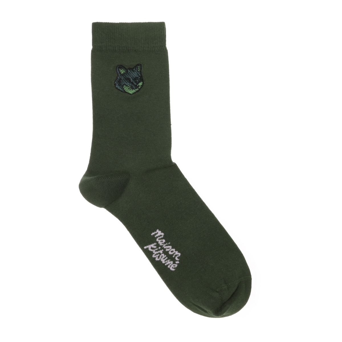 【アウトレット】『ネコポス対応(6点まで)』MAISON KITSUNE メゾンキツネ 靴下/ソックス/BOLD FOX HEAD SOCKS【返品交換不可】