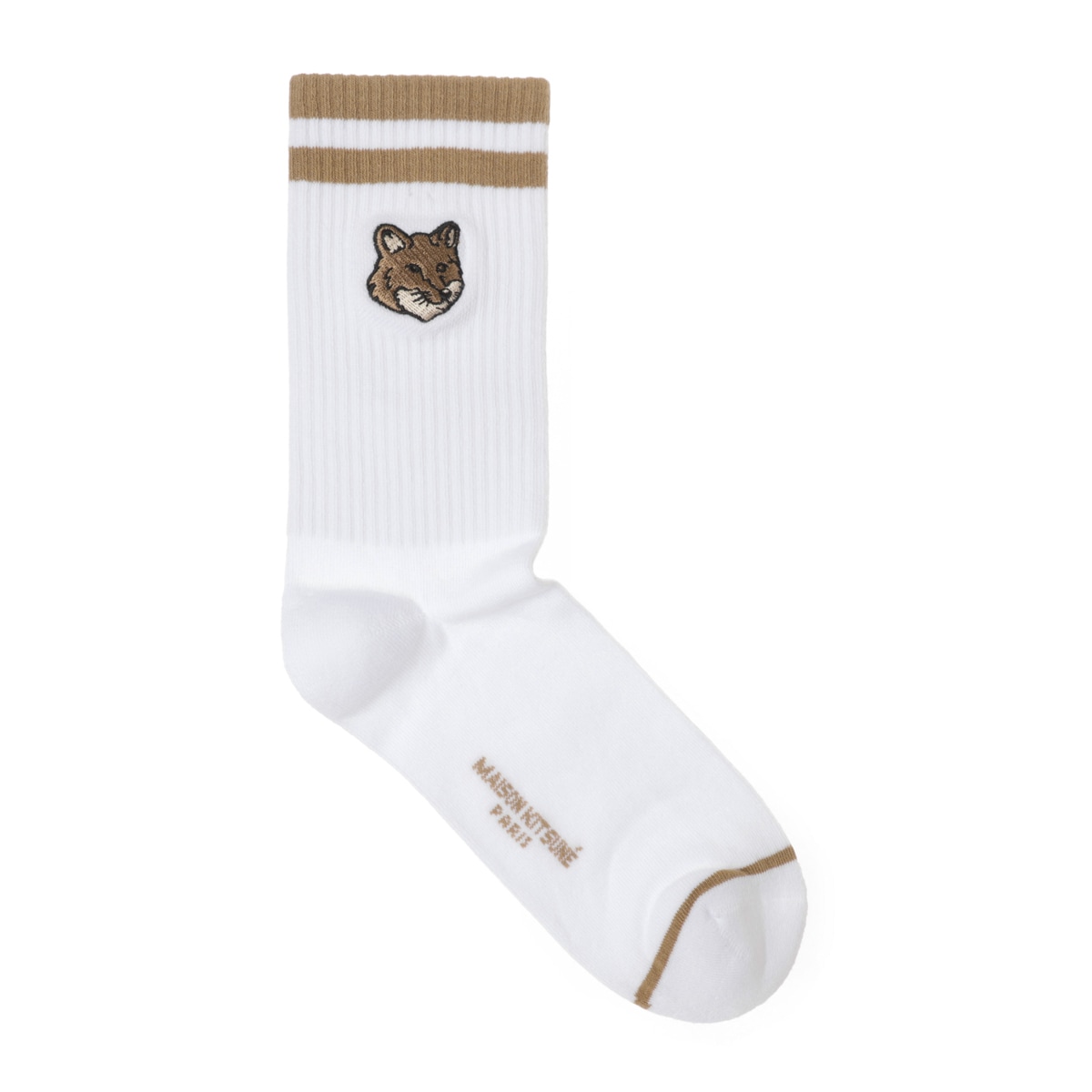 【ネコポス対応(3点まで)】MAISON KITSUNE メゾンキツネ 靴下/ソックス/BOLD FOX HEAD SPORTY SOCKS【返品交換不可】
