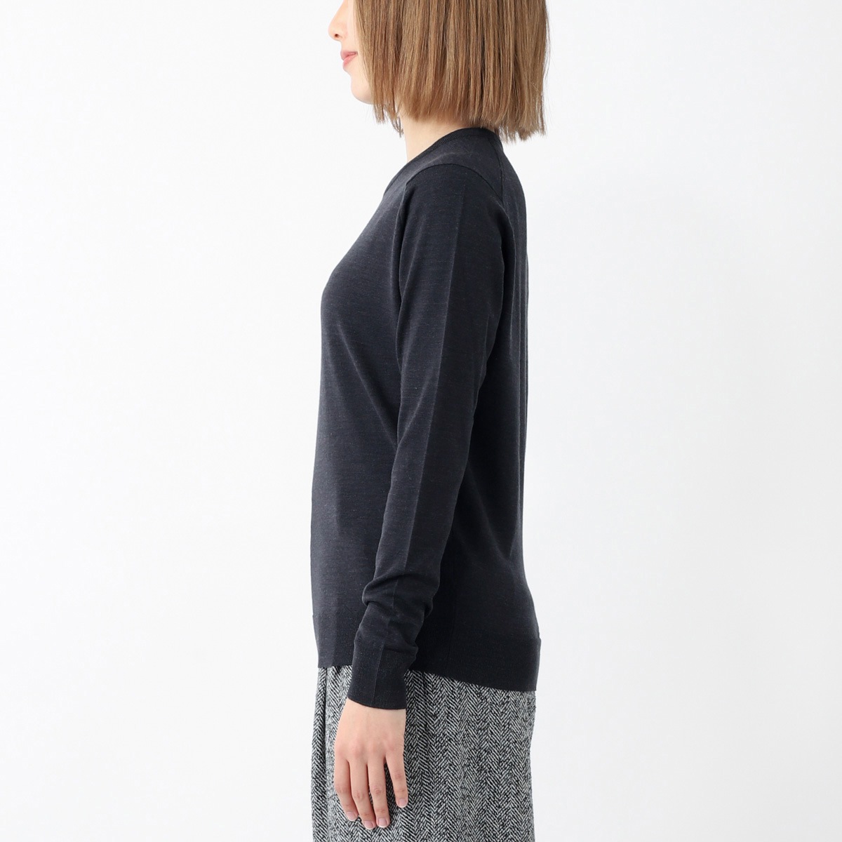 JOHN SMEDLEY ニット GONSON メリノウール クルーネック JOHN SMEDLEY ジョンスメドレー クルーネックニット/GONSON