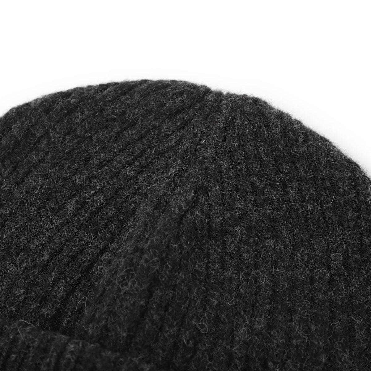 GANNI ガニー ニットキャップ/ビーニー/LIGHT STRUCTURED RIB KNIT