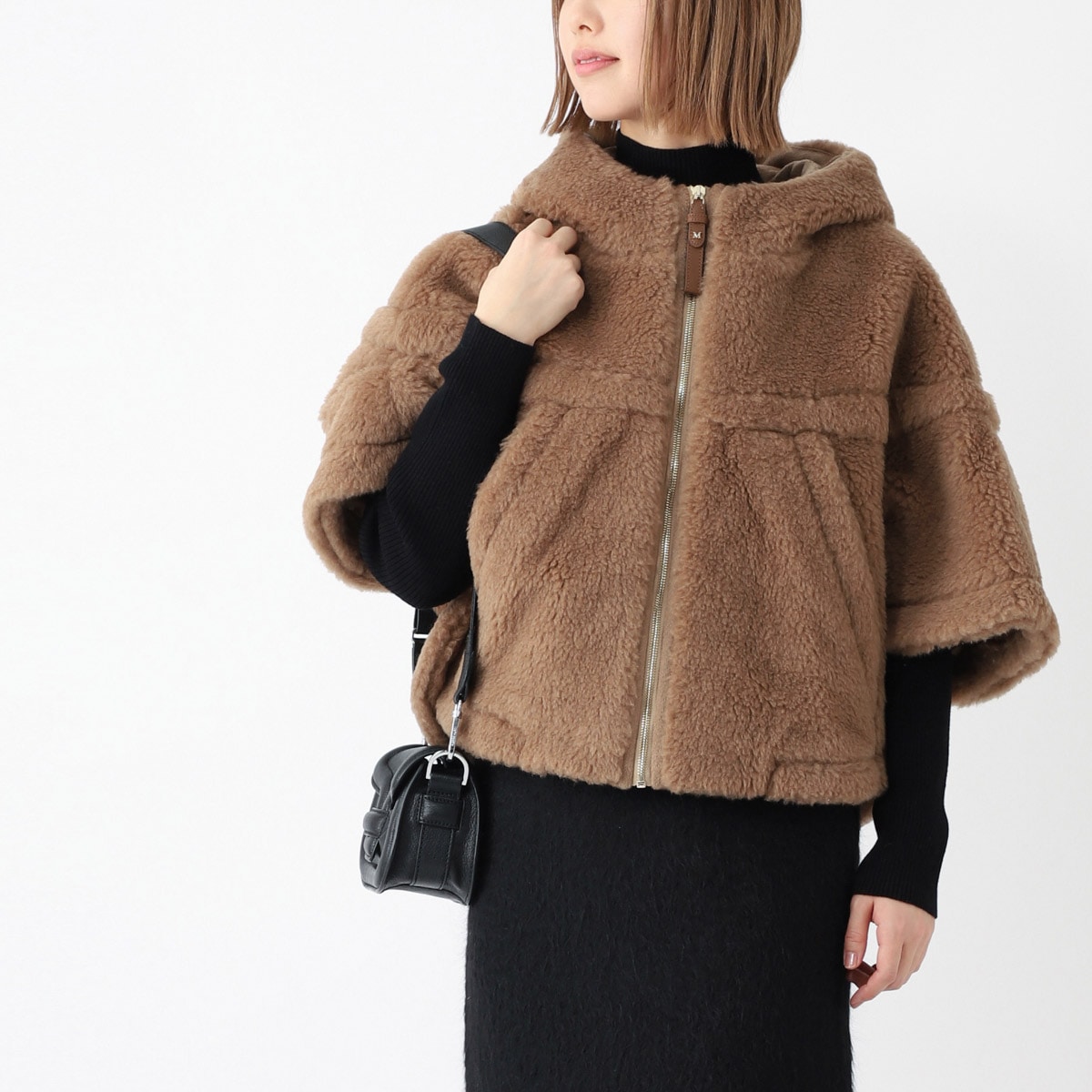 【アウトレット】【ラスト1点】Max Mara マックスマーラ ケープ/ポンチョ/PETALO レディース