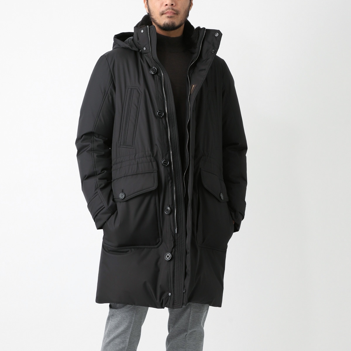 ダウンジャケット・コート MOORER FW25 Moorer Coats Blue (MODGI00047 KNU0402) 7G3A8893-Edit__37965.