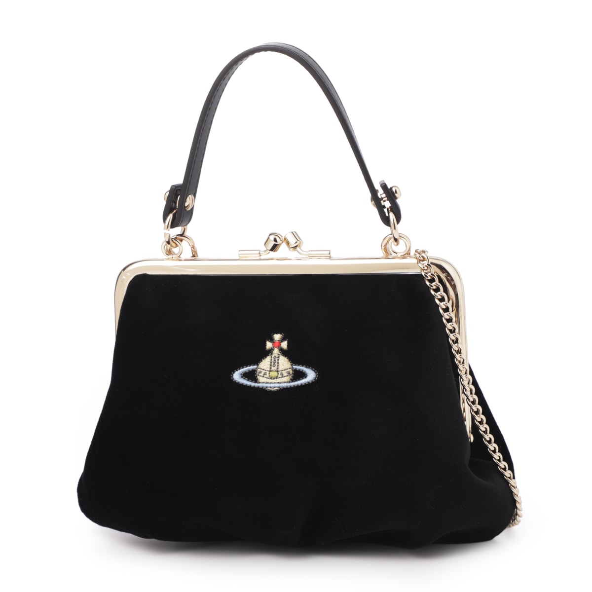 【良品】Vivienne westwood オーブロゴ　がま口　ブラック 楽天市場】Vivienne Westwood ヴィヴィアンウエストウッド