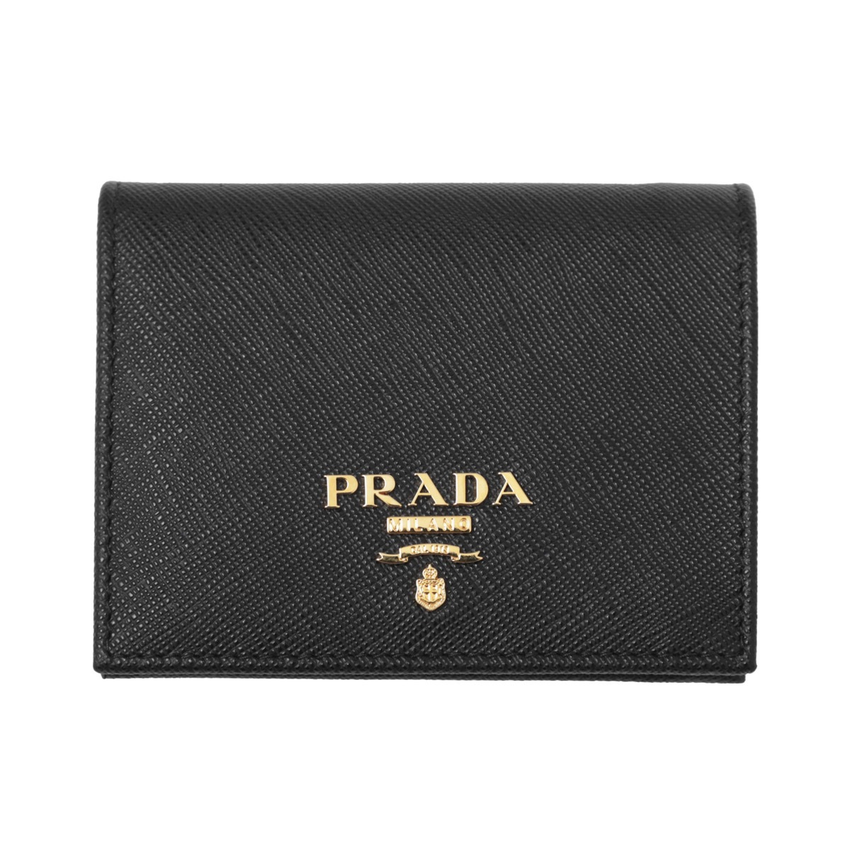 PRADA プラダ 2つ折り財布 小銭入れ付き/SAFFIANO METAL レディース 