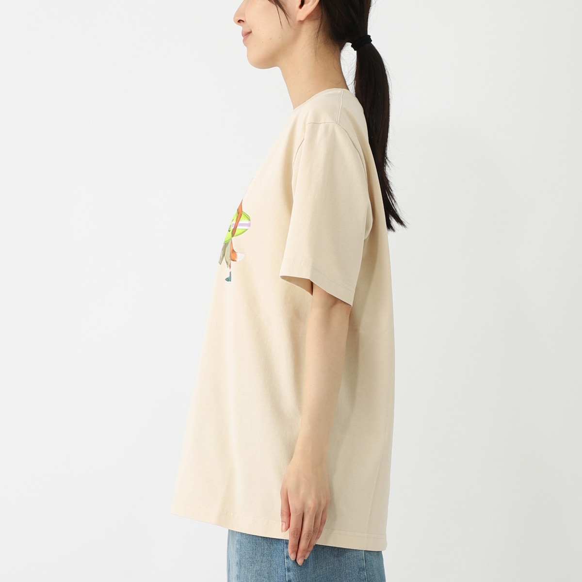 MAISON KITSUNE クルーネックTシャツ mm00120kj0118 MAISON KITSUNE メゾンキツネ クルーネックTシャツ/SURFING