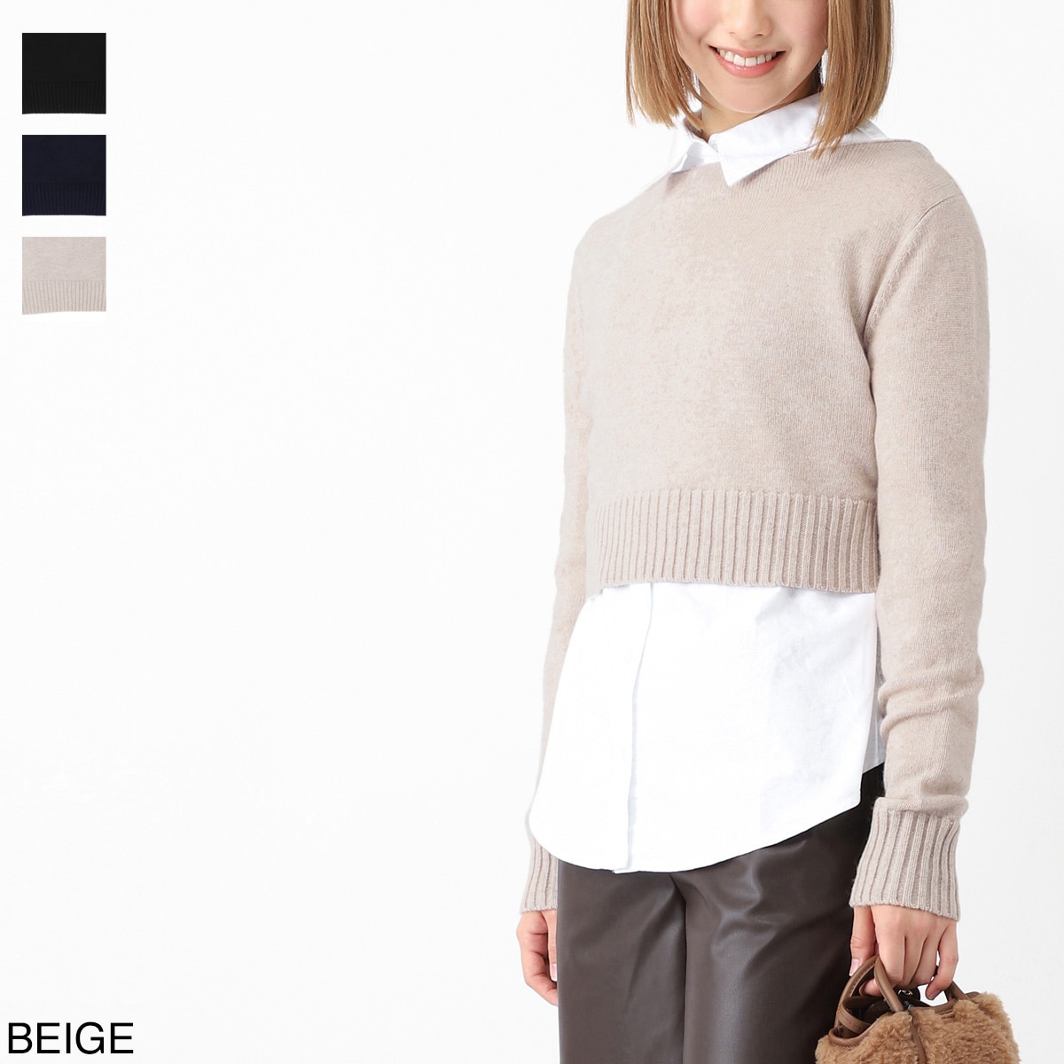 [あす着] マックスマーラ Max Mara クルーネックニット レディース ANGRI Max Mara マックスマーラ クルーネックニット/ANGRI レディース