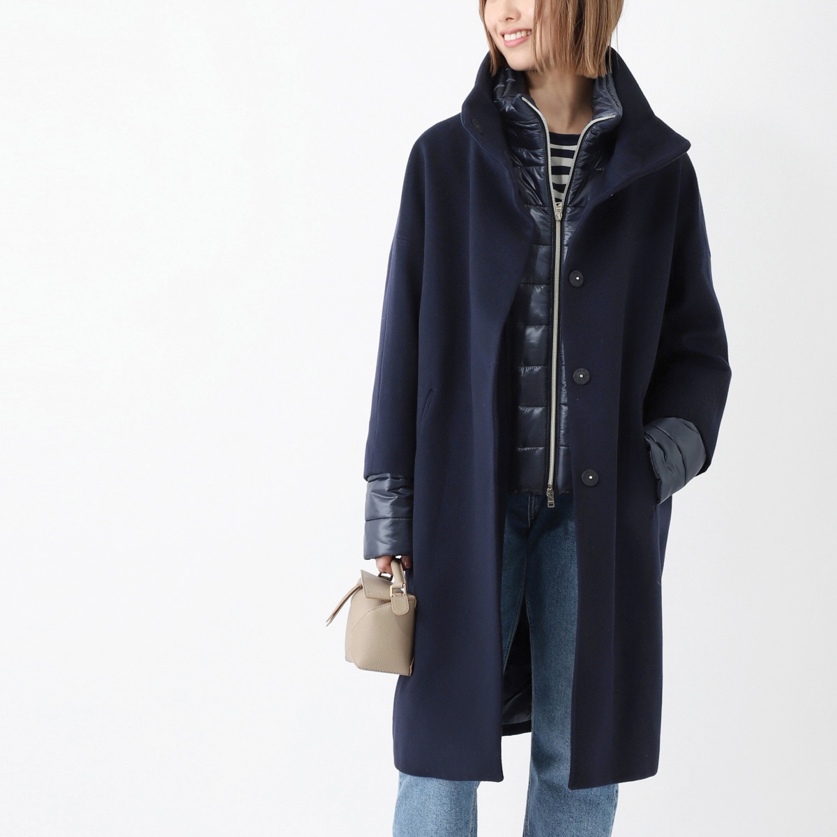 HERNO ヘルノ ライナー付き コート【大きいサイズあり】 レディース