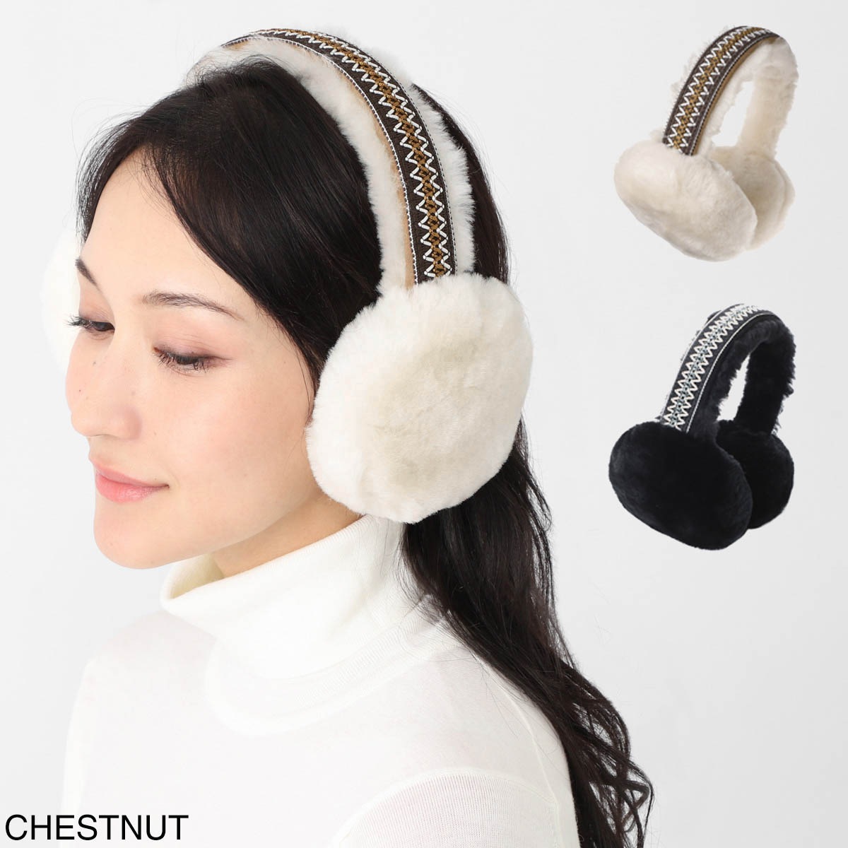 UGG Australia アグオーストラリア イヤーマフ/TASMAN SHEEPSKIN EARMUFF レディース