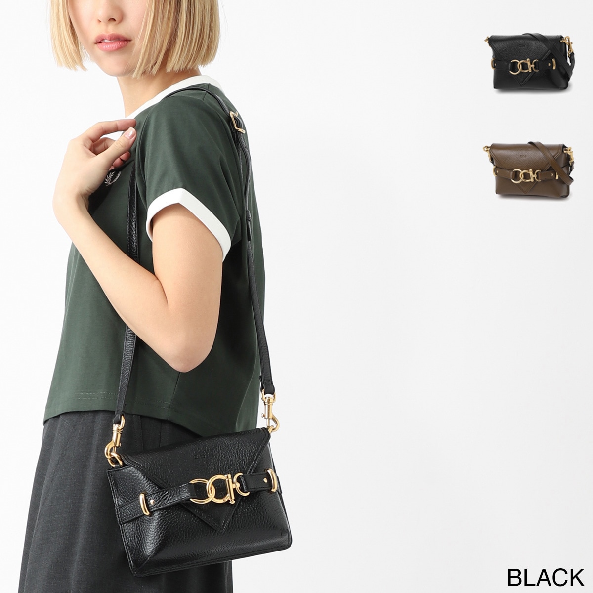 【アウトレット】Chloe クロエ クロスボディバッグ/CAPE レディース