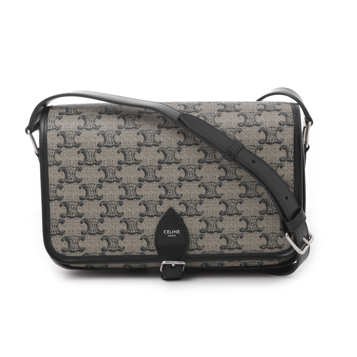 CELINE メッセンジャーバッグ ブラック/グレー CELINE セリーヌ ショルダーバッグ/メッセンジャーバッグ/SMALL