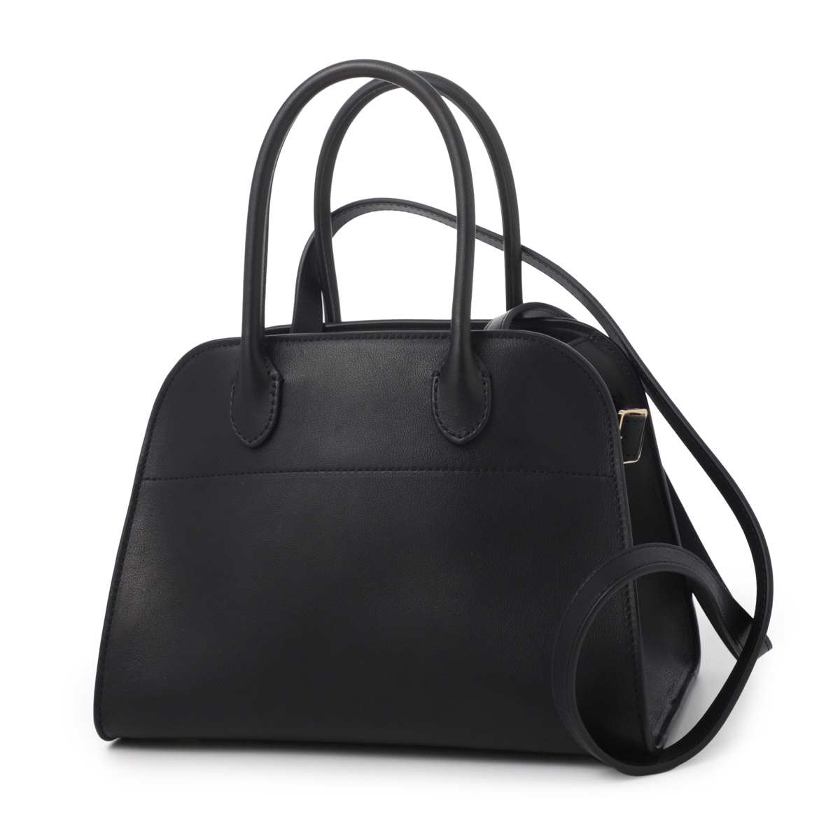 国内即発【The Row】Margaux 10 2way バッグ W1190 ブラック Soft Margaux 10 バッグ レザー ブラック – The Row