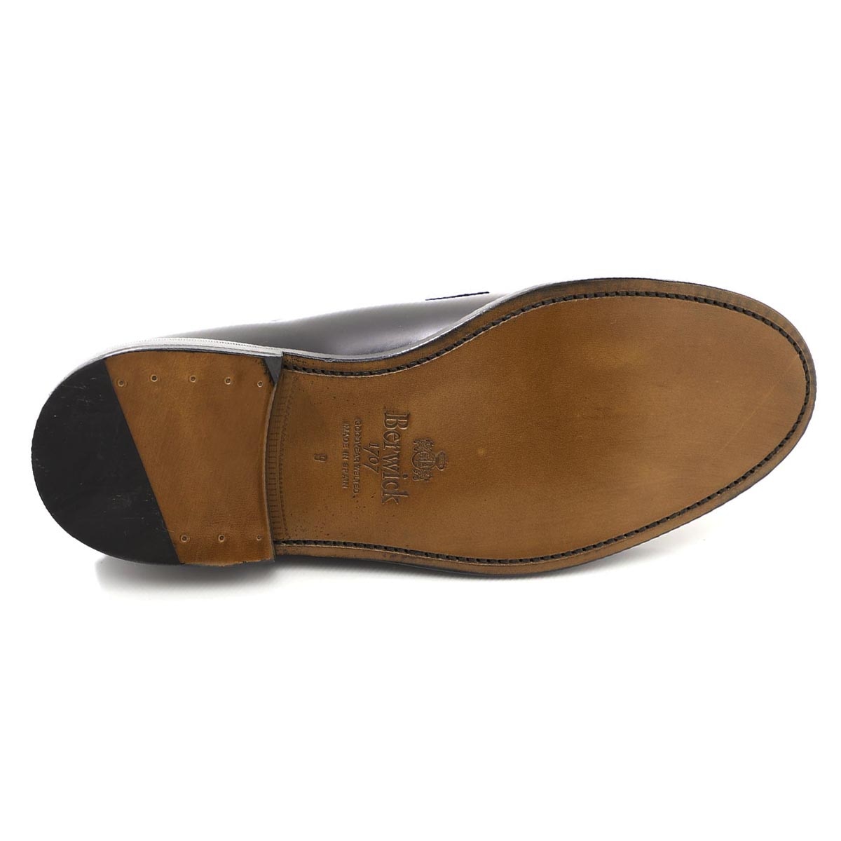 Berwick 1707 バーウィック 外羽式 シューズ/プレーントゥ/3680 HO192