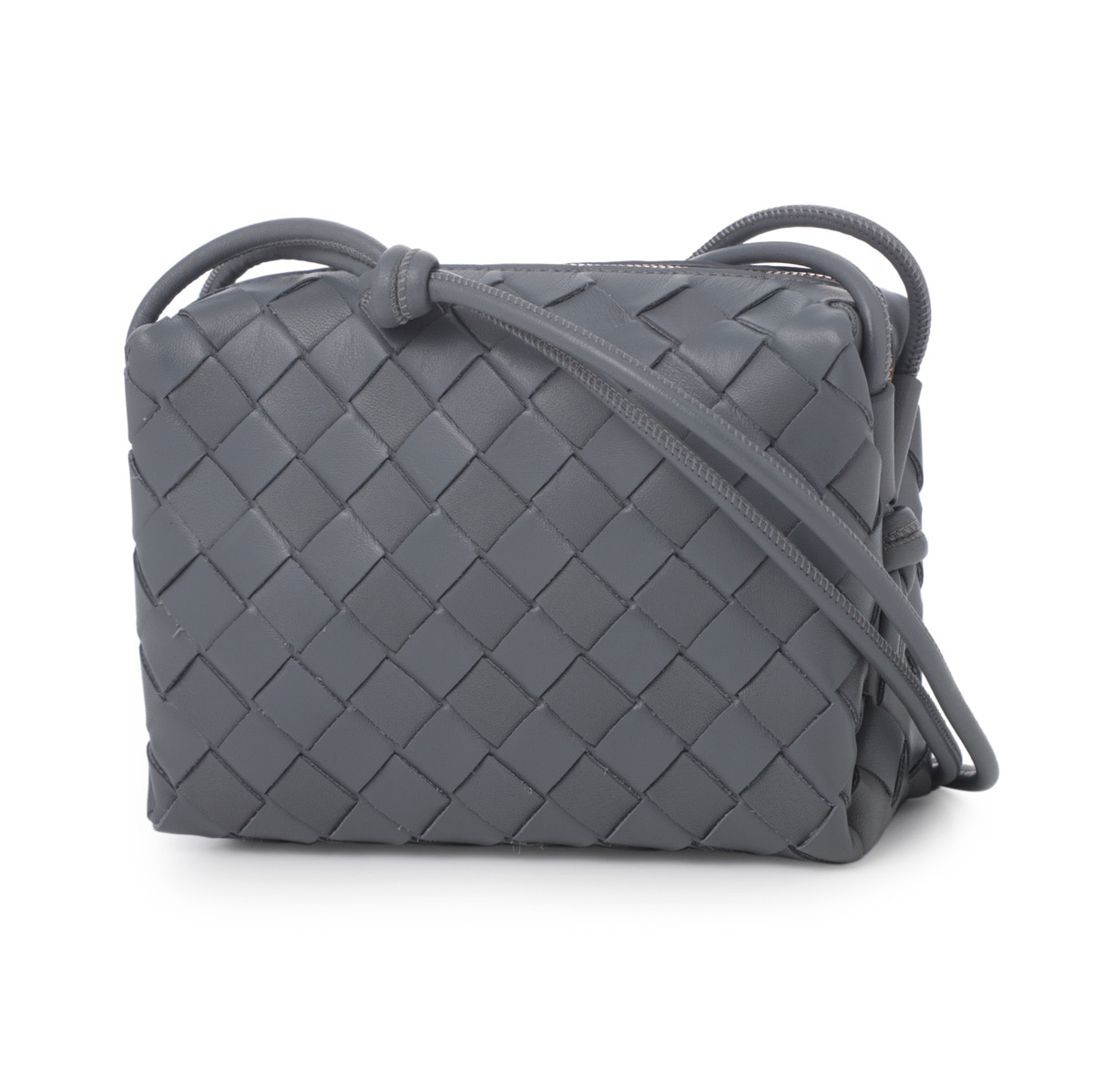 ボッテガヴェネタ　ショルダーバッグ　クロスボディバッグ　グレー BOTTEGA VENETA ボッテガヴェネタ ショルダーバッグ/クロスボディ