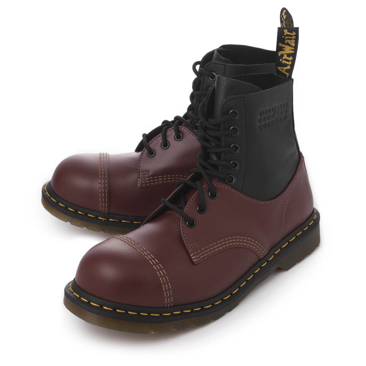 MM6 Maison Margiela エムエム 6 メゾンマルジェラ ブーツ/1460 - TWISTED AND REIMAGINED - STEEL TOE【大きいサイズあり】 メンズ