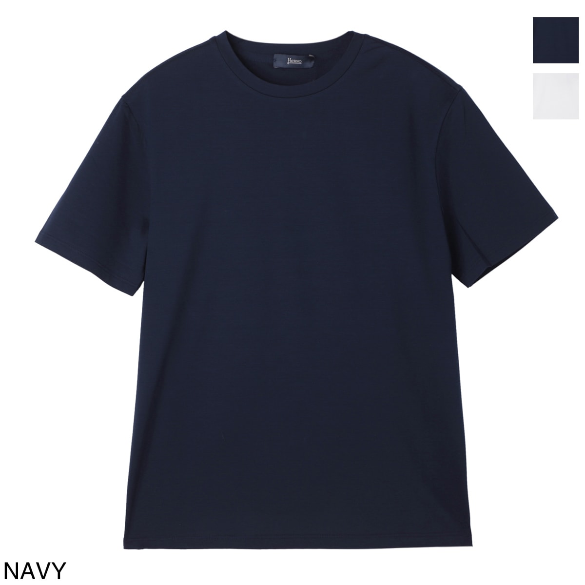 【アウトレット】【ラスト1点】HERNO ヘルノ クルーネックTシャツ メンズ