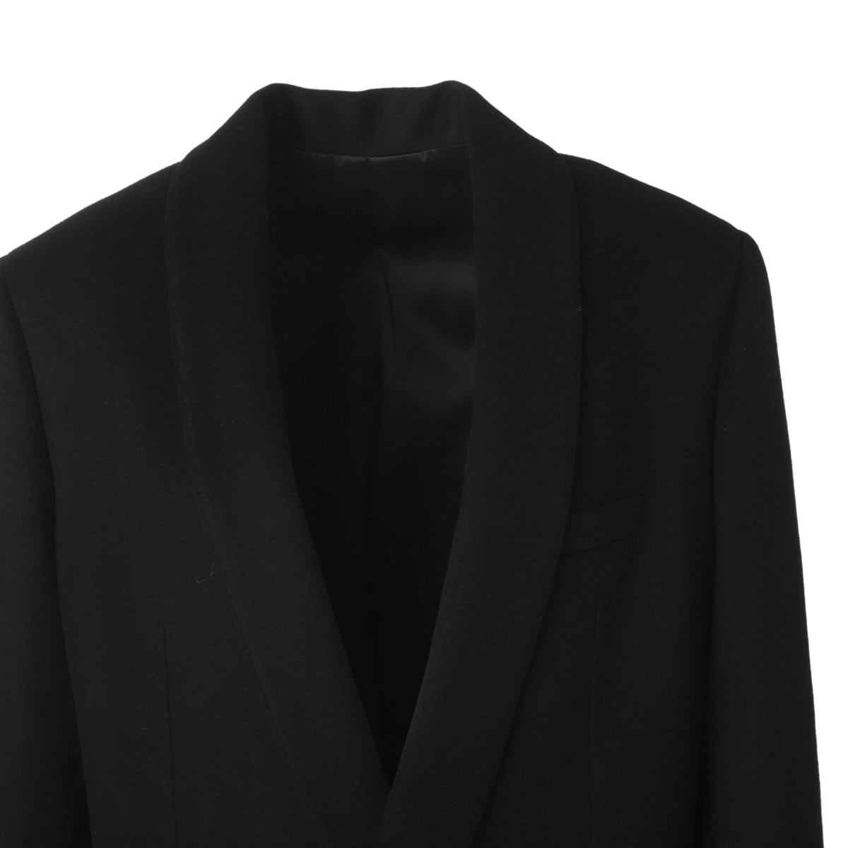 CELINE セリーヌ ウールコート/チェスターフィールドコート/MANTEAU CHESTERFIELD COL CHALE レディース