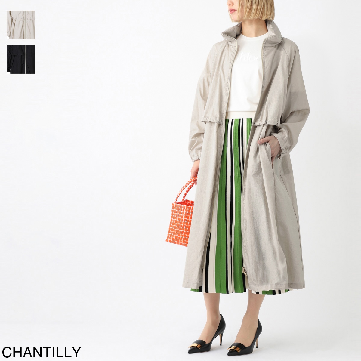 HERNO ヘルノ ロングコート/SHINY TECH CRINKLE【大きいサイズあり】 レディース