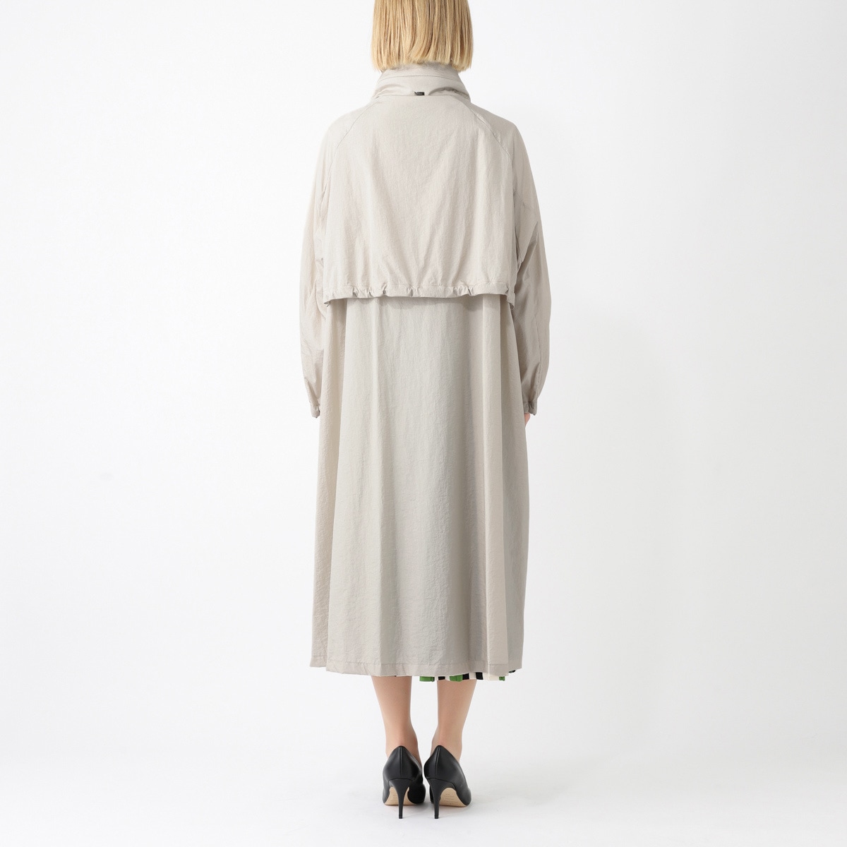 HERNO ヘルノ ロングコート/SHINY TECH CRINKLE【大きいサイズあり】 レディース