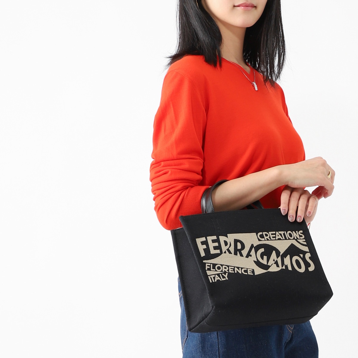 FERRAGAMO フェラガモ トートバッグ 2WAY/ショルダーバッグ レディース