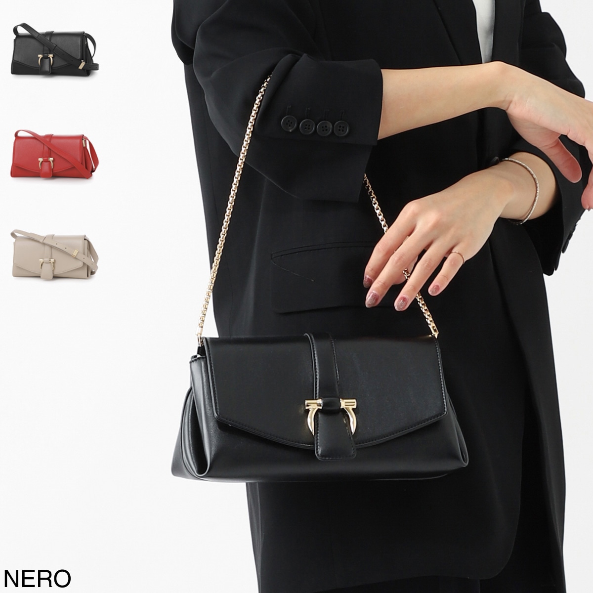 FERRAGAMO フェラガモ ショルダーバッグ/クラッチバッグ